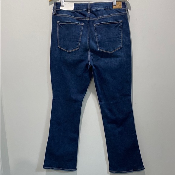 American Eagle AE Next Level High-Waisted Skinny Kick Jean Size 14 NWT - Picture 7 of 12